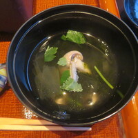 日本料理 芝桜 - 肝吸い（アップ）