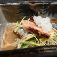 旬草 弥ひろ - 先付（秋刀魚、松茸）