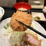 もち豚とんかつ たいよう - メンチカツ