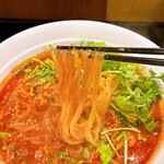 岡山辛麺 つるっと亀  - こんにゃく麺