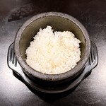 岡山辛麺 つるっと亀  - 石焼きご飯