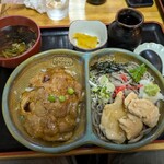 みなとや - アベック丼（豚丼＋冷やかし大盛）@1400円