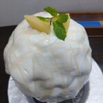 不思議なかき氷 - 料理写真: