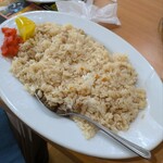 ドライブイン鳥 - 鳥飯大盛⋯ピラフ見たいな鶏の炊込御飯