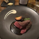 ビストロ クプレ - 蝦夷鹿のロティ　赤ワインソース
