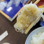 玄海いか舟処　海舟 - 烏賊シュウマイの断面