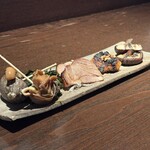 蕎麦と酒処 きくち - 酒肴五種盛り