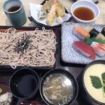 和食レストランとんでん - 料理写真:さざんか¥2,299-（ジャンボ茶わんむし変更+¥308-）