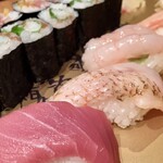 金沢まいもん寿司 珠姫 - のどぐろ　甘海老