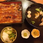 吉里 - 鰻重並、椀→肝吸いに変更してます。