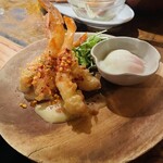 BISTRO三十五段屋 - 海老のチリマヨ