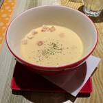 l'ala 王子店 - ディナースープ（コーンスープ）