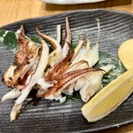 にしの鯔背 - 後造りの炭焼き