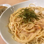 ドルチェヴィータ - たらこパスタ（焼き立てフォカッチャ・スープ付き/パスタ大盛り無料）