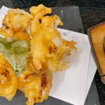 鉄平 - 水イカのかき揚げ