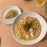 ドルチェヴィータ - たらこパスタ（焼き立てフォカッチャ・スープ付き/パスタ大盛り無料）