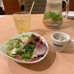 ドルチェヴィータ - サラダ・ドリンクセット