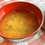 レストラン志木 - Aセット＠味噌汁