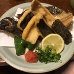 和食処花田 - カレイの唐揚げ
