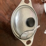 鍋焼うどん アサヒ - アルミ鍋に入って出てきます