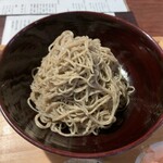 そば切り文目堂 - 粗挽き蕎麦