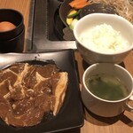 松尾ジンギスカン - ラムジンギスカンランチ1250円