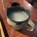 そば切り文目堂 - 蕎麦湯