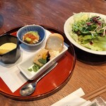 とんかつ & 焼鳥 An - 前菜の盛り合わせ