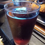 とんかつ大志 - ランチドリンク（アイスウーロン茶）（税込¥100）