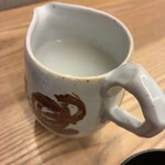 そば切り 岳空 - 蕎麦湯をアップ