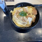かつ庵 - 料理写真:熟成ロースかつ丼(白飯)