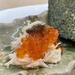酒の和 幸多 - ほたて、かに、いくらをたっぷり巻いて。