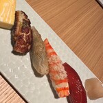 鮨しのぶ - 寿司2回転目