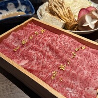 咲夜島 - 鹿児島黒牛サーロインしゃぶしゃぶ