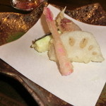 祖谷美人 - 野菜の天ぷら