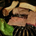 祖谷美人 - 阿波牛のステーキ