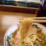 弥惣吉 - 自家製麺。北海道産小麦粉、粉は３種類のブレンドだそうです。