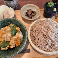 自家製粉石臼挽きうどん 青空blue 本店 - 青セット