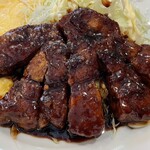 サル食堂 本町本店 - トンテキ定食1280円