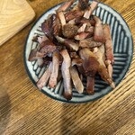 支那ソバ おさだ - 短冊切りチャーシューが抜群。お酒のアテにも最適でしょうね。