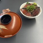 鰹そば田ヶ久保 - 鰹のたたき丼