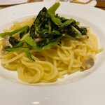 BISTRO KOUZO - (ランチ)ボンゴレビアンコ～ジンジャー風味～/1,200
サラダ、スープ、ドリンクバー付き