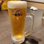 居酒屋 たけちゃん - キリン一番搾り❗