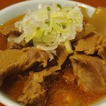 たんや 善治郎 立ち呑み処 - 牛たんすじ煮込み＠アップ