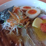 幸楽苑 - 醤油ラーメン+トッピング