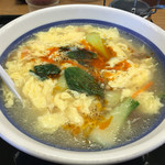 ８番らーめん - 酸辣湯麺745円(2014.10)