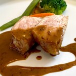 フランス料理ビストロやま - 岩中豚のロースト