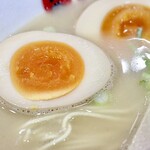 長浜ナンバーワン - 煮玉子らーめん