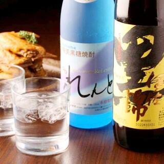 自慢の逸品料理に合わせたラインナップ豊富なお酒を取り揃え◎