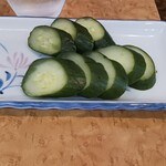 長寿庵 - キュウリの糠漬け
